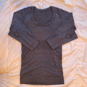 Lululemon Grey Long-sleeve Size 2